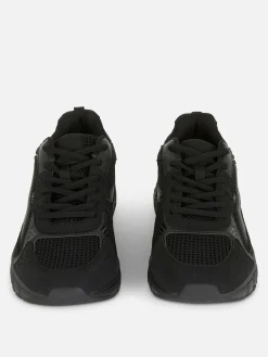Multi Panel Sports Sneakers