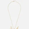 Multi-Pendant Initial Necklace