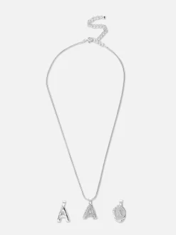 Multi-Pendant Initial Necklace