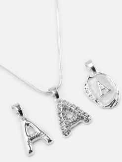 Multi-Pendant Initial Necklace