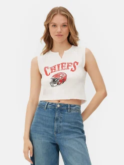 NFL Kansas City Chiefs Cropped Tank