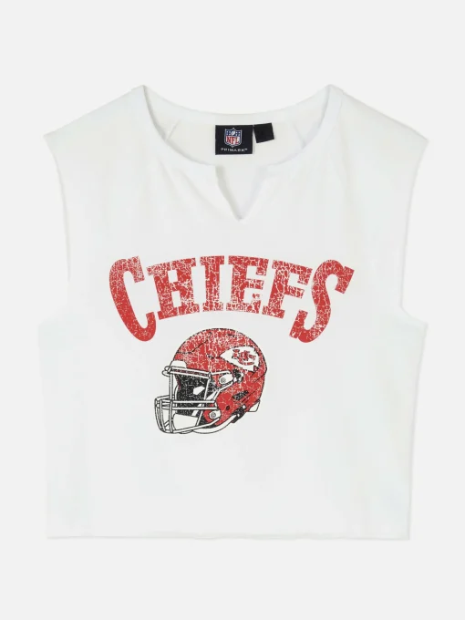 NFL Kansas City Chiefs Cropped Tank