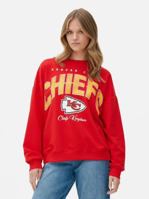 NFL Kansas City Chiefs Oversized Sweatshirt