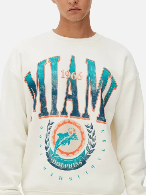 NFL Miami Dolphins Graphic Sweatshirt