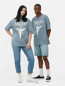 Nirvana Tie Dye Graphic T-Shirt