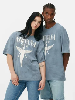Nirvana Tie Dye Graphic T-Shirt