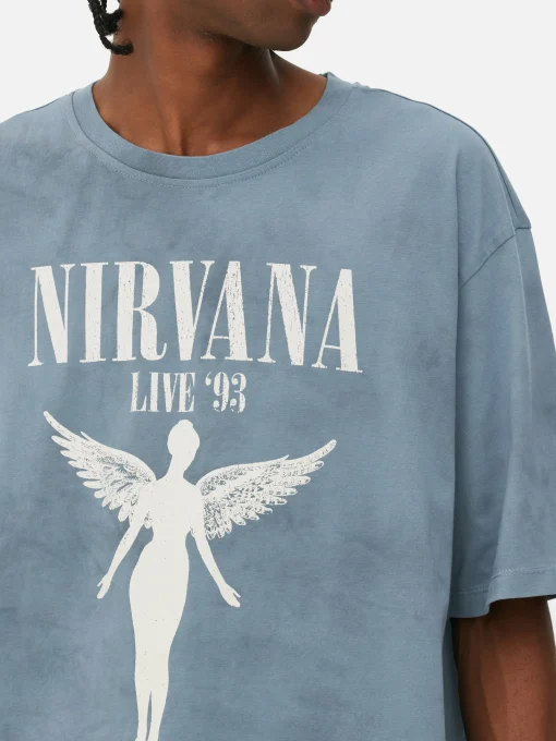 Nirvana Tie Dye Graphic T-Shirt