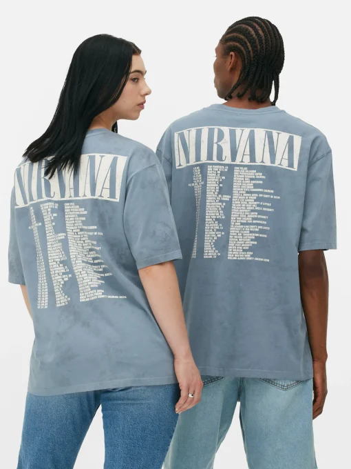 Nirvana Tie Dye Graphic T-Shirt