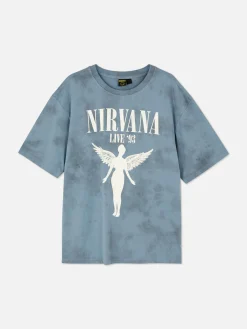 Nirvana Tie Dye Graphic T-Shirt