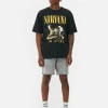 Nirvana Washed Effect T-Shirt