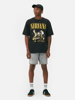 Nirvana Washed Effect T-Shirt
