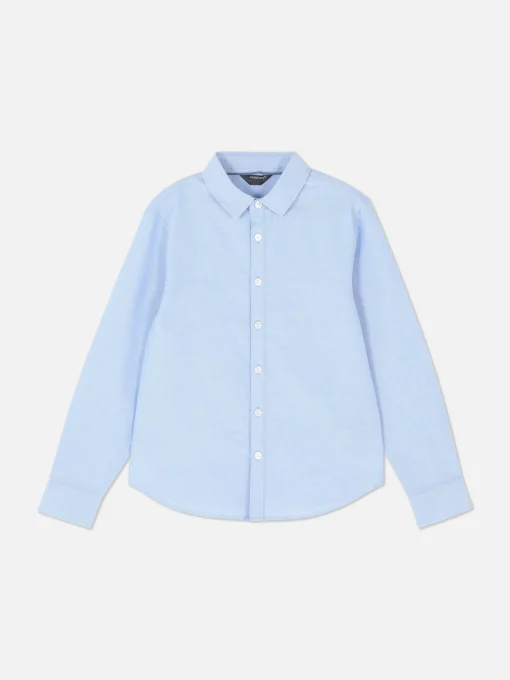 Older Boy Long Sleeve Oxford Shirt