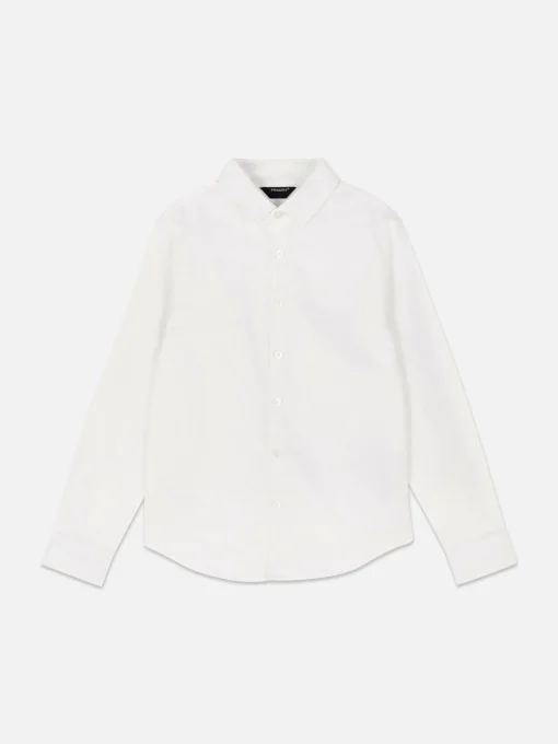 Older Boy Long Sleeve Oxford Shirt