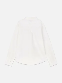 Older Boy Long Sleeve Oxford Shirt