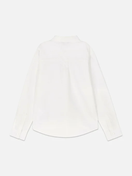 Older Boy Long Sleeve Oxford Shirt