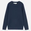 Older Boy Waffle Knit Pullover