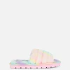 Ombré Faux Fur Slippers