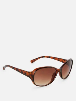 Ombré Lens Oval Sunglasses