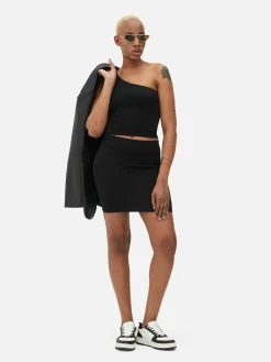 One Shoulder Crop Top