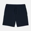 Ottoman Ribbed Pajama Shorts