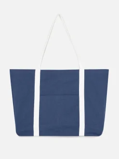 Oversized Canvas Shopper