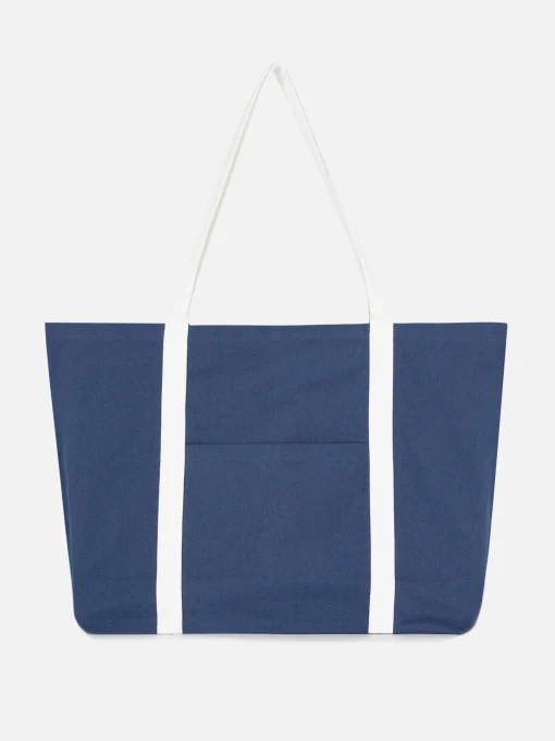 Oversized Canvas Shopper