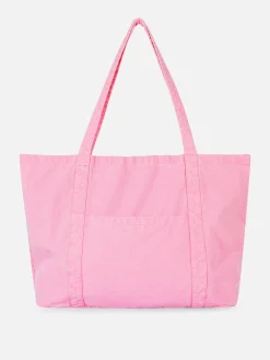 Oversized Canvas Shopper