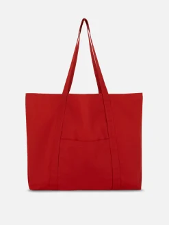 Oversized Canvas Shopper