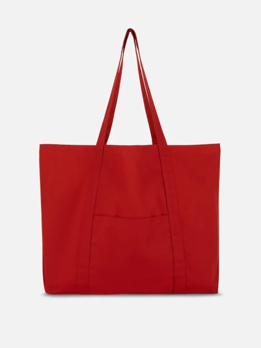 Oversized Canvas Shopper