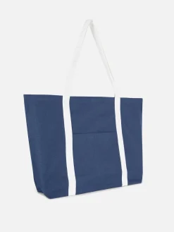 Oversized Canvas Shopper