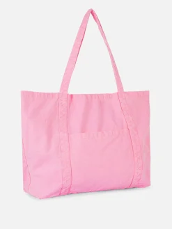 Oversized Canvas Shopper