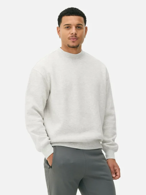 Oversized Crew Neck Sweatshirt