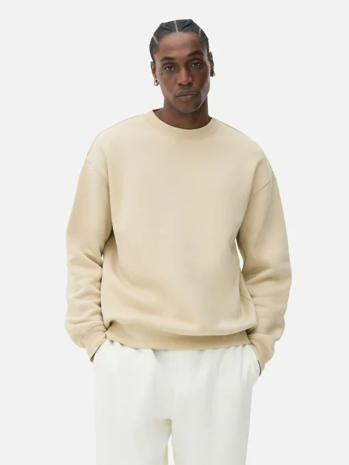 Oversized Crew Neck Sweatshirt