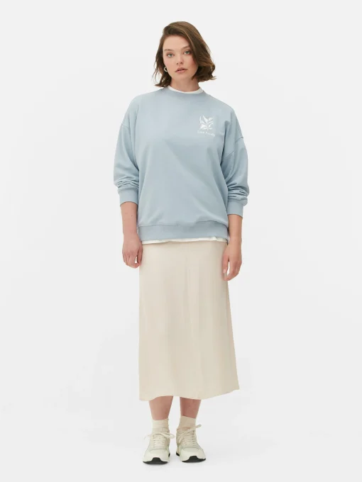 Oversized Graphic Sweatshirt