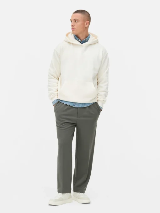 Oversized Jersey Hoodie
