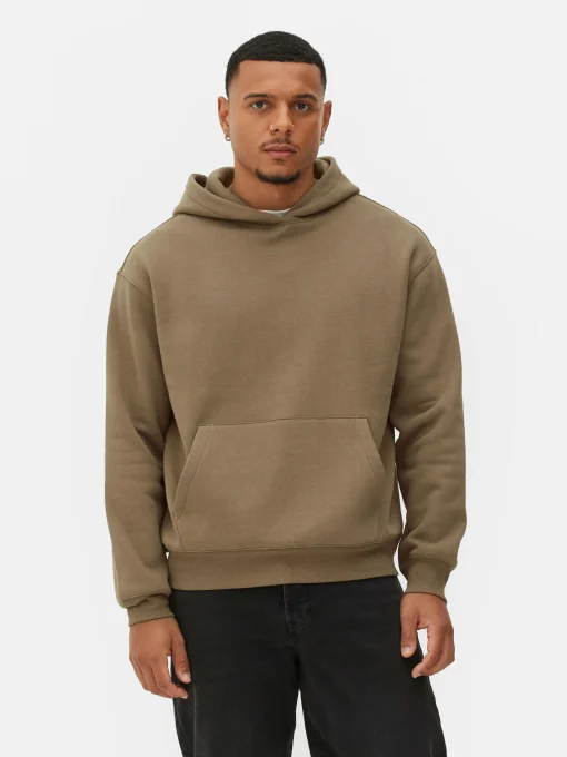 Oversized Jersey Hoodie
