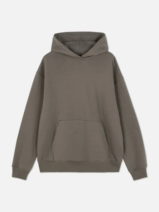 Oversized Jersey Hoodie