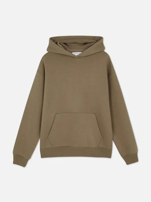 Oversized Jersey Hoodie