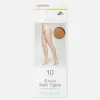 5-Pack 10 Denier Matte Tights