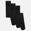 3-Pack 80 Denier Opaque Tights