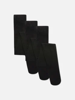 3-Pack 80 Denier Opaque Tights