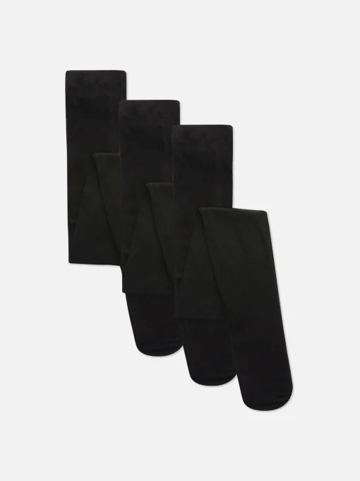 3-Pack 80 Denier Opaque Tights