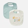 2-Pack 2024 Fabric Bibs