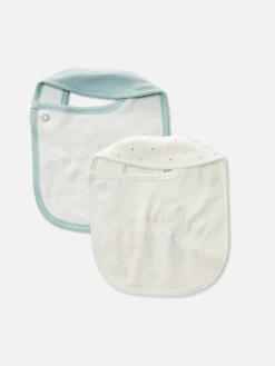 2-Pack 2024 Fabric Bibs