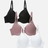 3-Pack A-DD Full Cup T-Shirt Bras