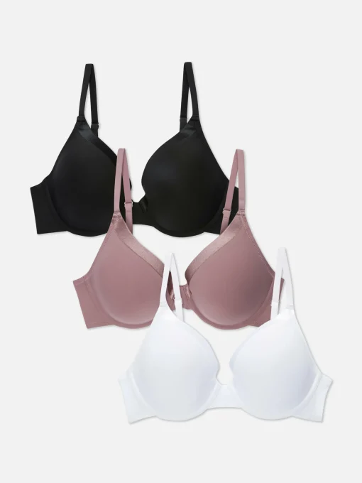 3-Pack A-DD Full Cup T-Shirt Bras
