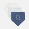 3-Pack Animal Bandana Bibs