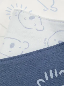3-Pack Animal Bandana Bibs