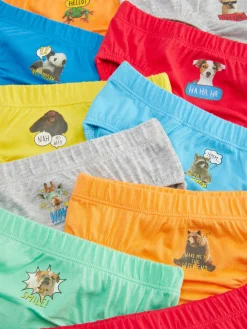 10-Pack Animal Graphic Briefs