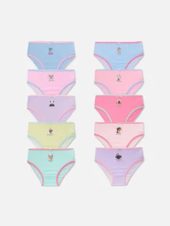 10-Pack Animal Print Briefs